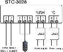 STC3028 Dual Digital Thermostat Temperature Humidity Control diagram.webp